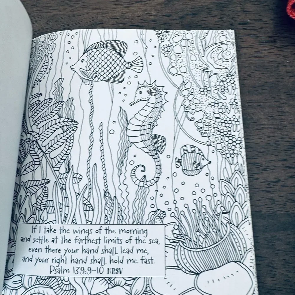 For I Know the Plans Bible Verse Adult Coloring Book